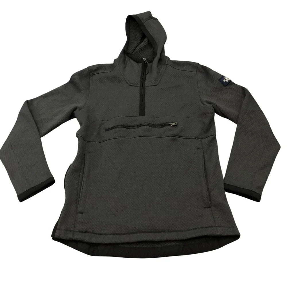 The North Face Be-Layed Back Anorak‎ Hoodie Pullover Jacket Gray Men Medium